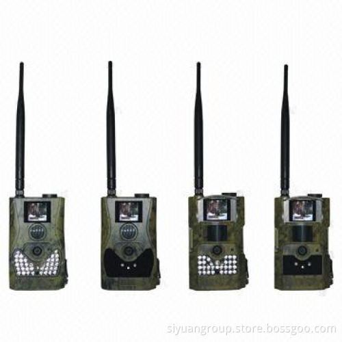 8MP GSM/GPRS infrared-triggered remote camera with 1.7-inch color display